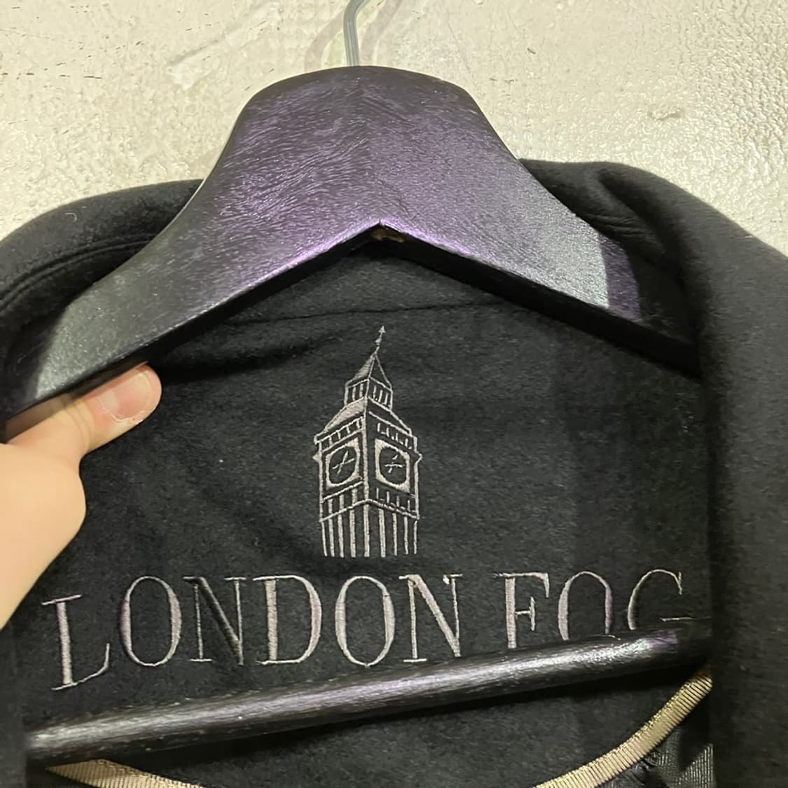 런던포그 캐시미어 울코트 상품이미지5