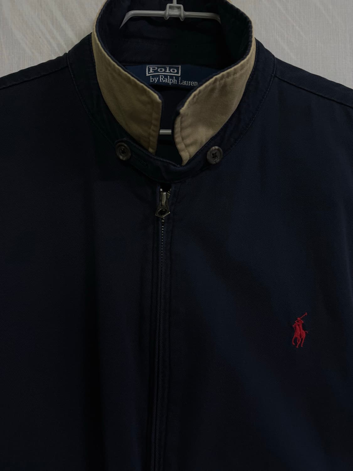 폴로 코튼 해링턴 자켓 네이비 (polo) 상품이미지2