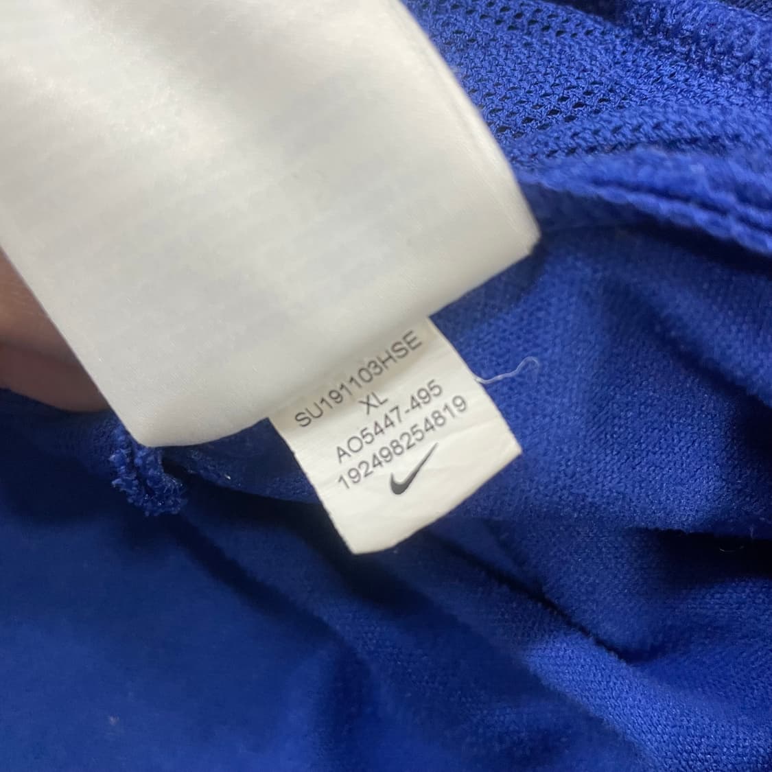 나이키 I96 첼시 트랙탑 져지 블루 화이트 상품이미지5