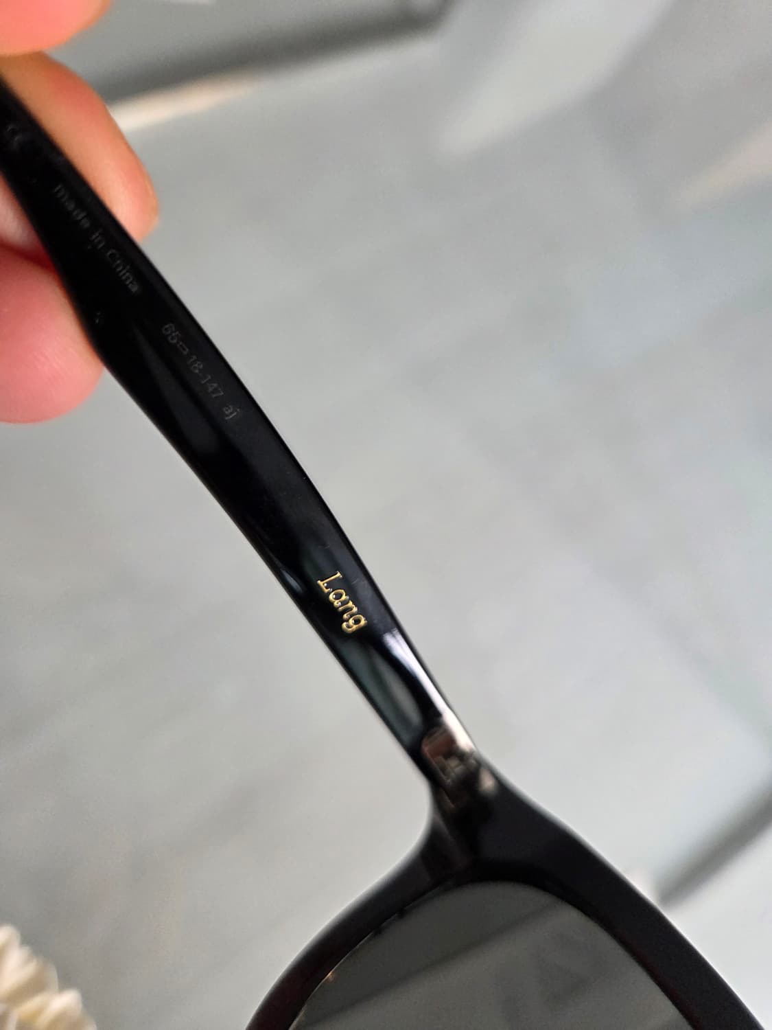 젠틀몬스터 lang 랭 블랙 선글라스 풀박스 상품이미지4