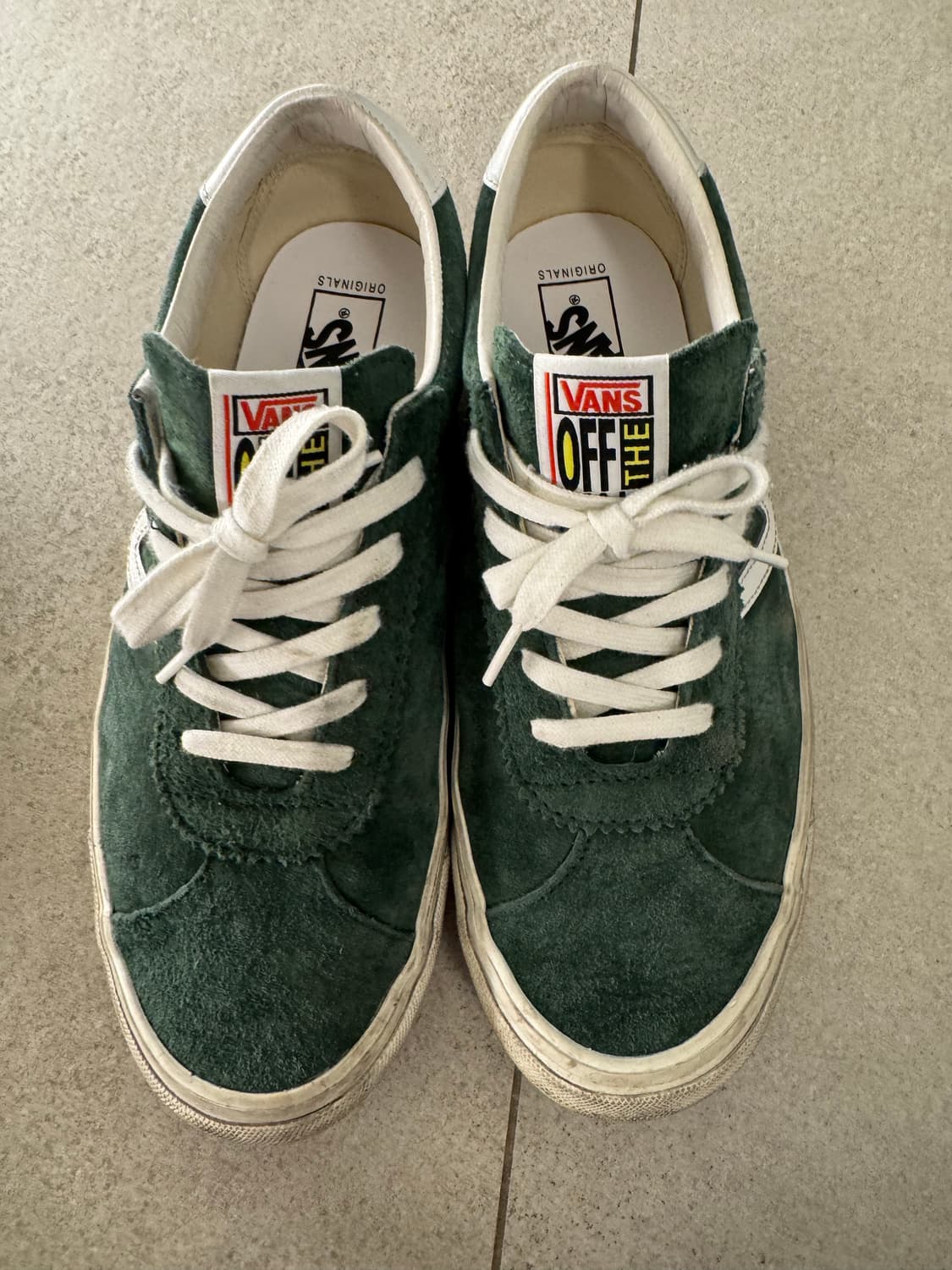 반스 스웨이드 운동화 그린 us10 / 신발종류많아요!!  상품이미지2