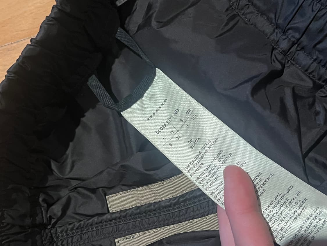 릭오웬스 나일론? 크롭 카고 상품이미지3
