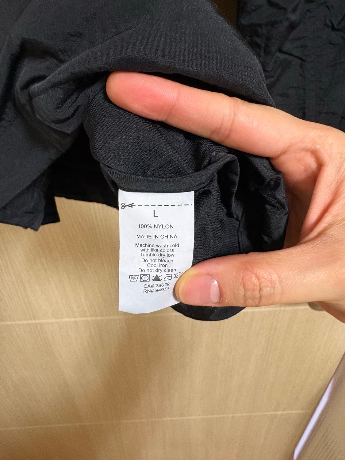 스투시 블록 테크 자켓 블랙 L 상품이미지4