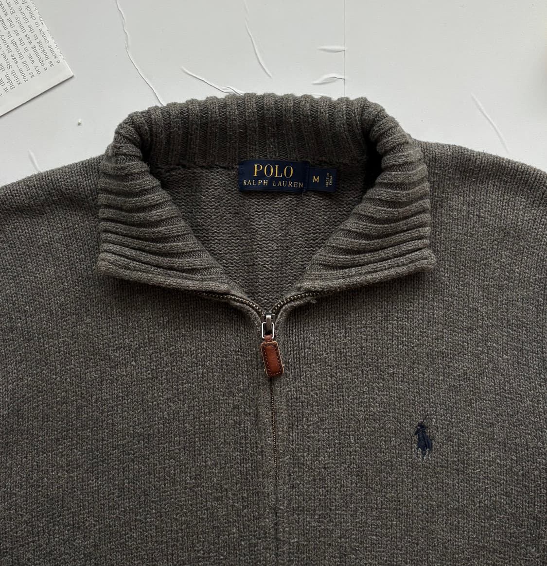 Polo 폴로랄프로렌 투웨이 니트 집업 상품이미지3