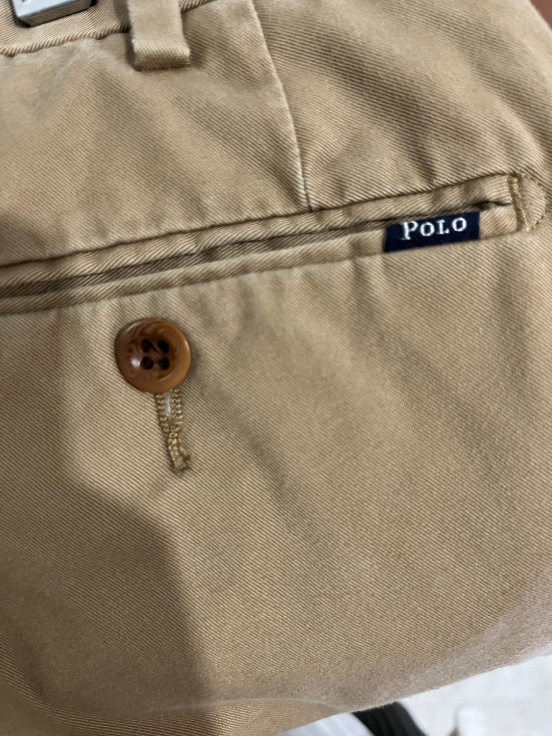 폴로 랄프로렌 슬림핏 치노 팬츠 33/34 상품이미지3