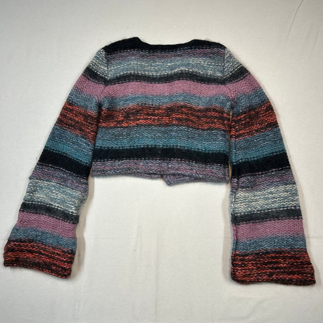 M) 끌로에 Chloe 모헤어 벨 슬리브 오픈 가디건 & 머플러 상품이미지5