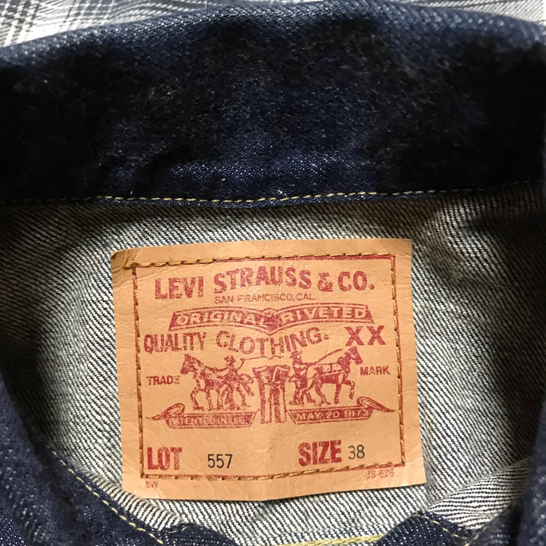 레어 lvc 일본판 big e 557xx 3rd 지쟌 38 상품이미지4