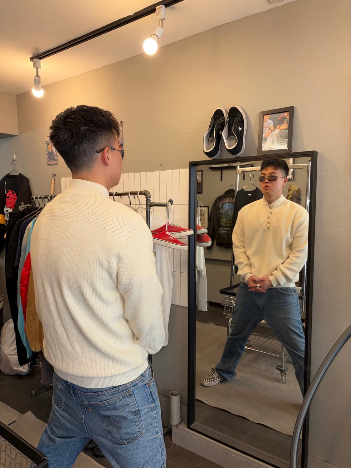 80’s LL Bean civilian U.S. Navy deck swe 상품이미지3