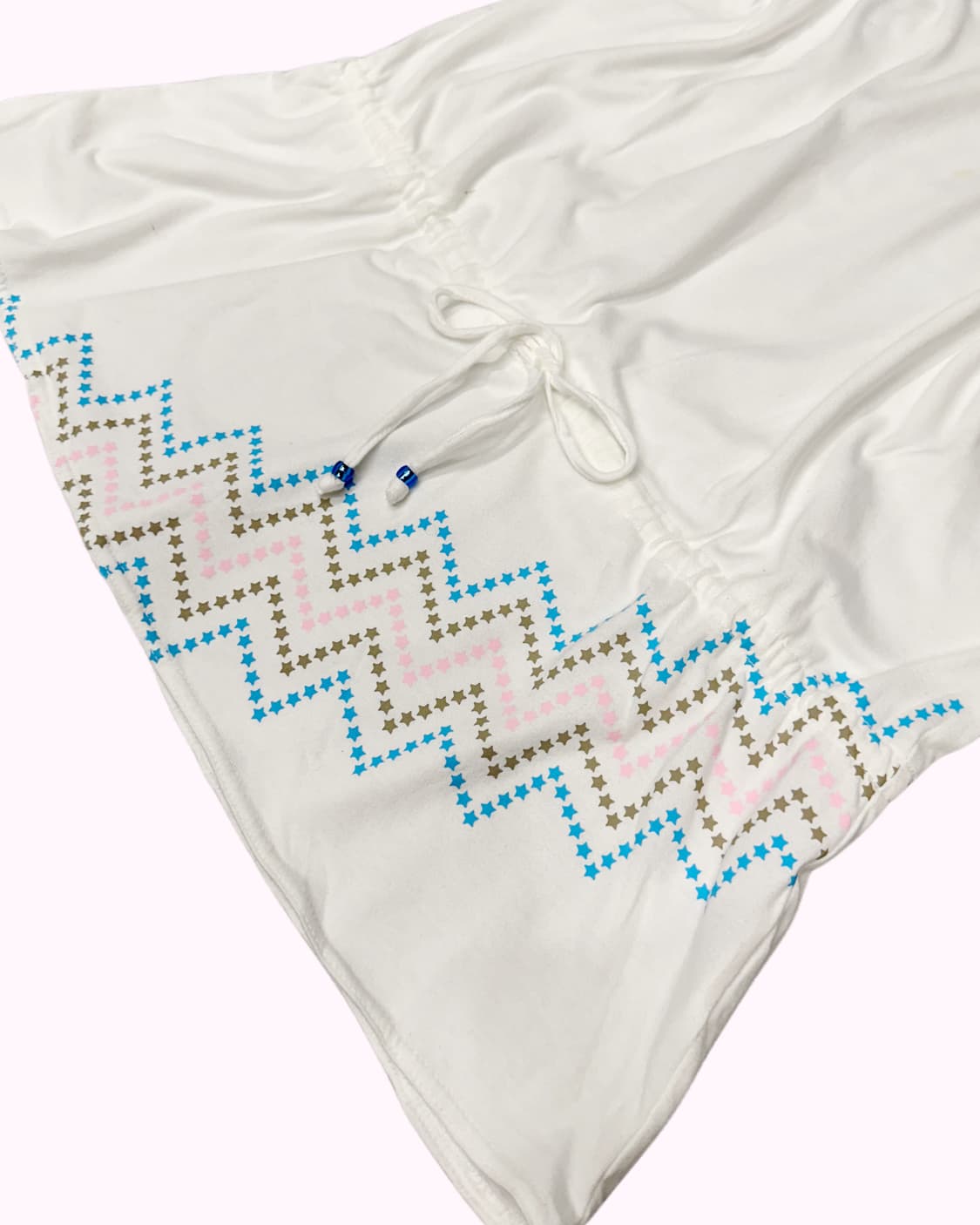 logo star white dress 상품이미지3