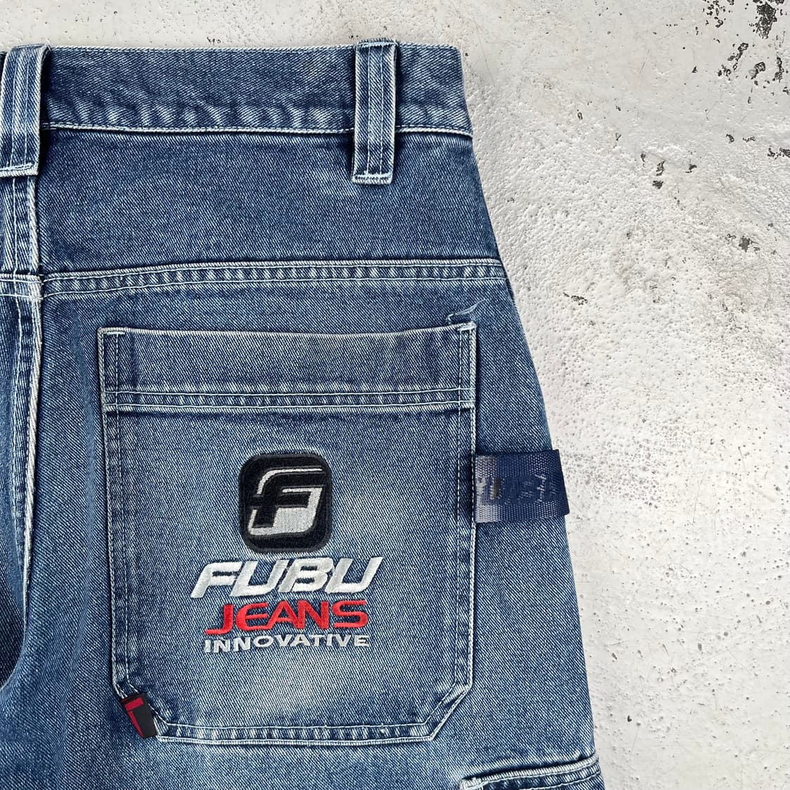 빈티지 Fubu 더콜렉션 배기 워크 데님 쇼츠 상품이미지8