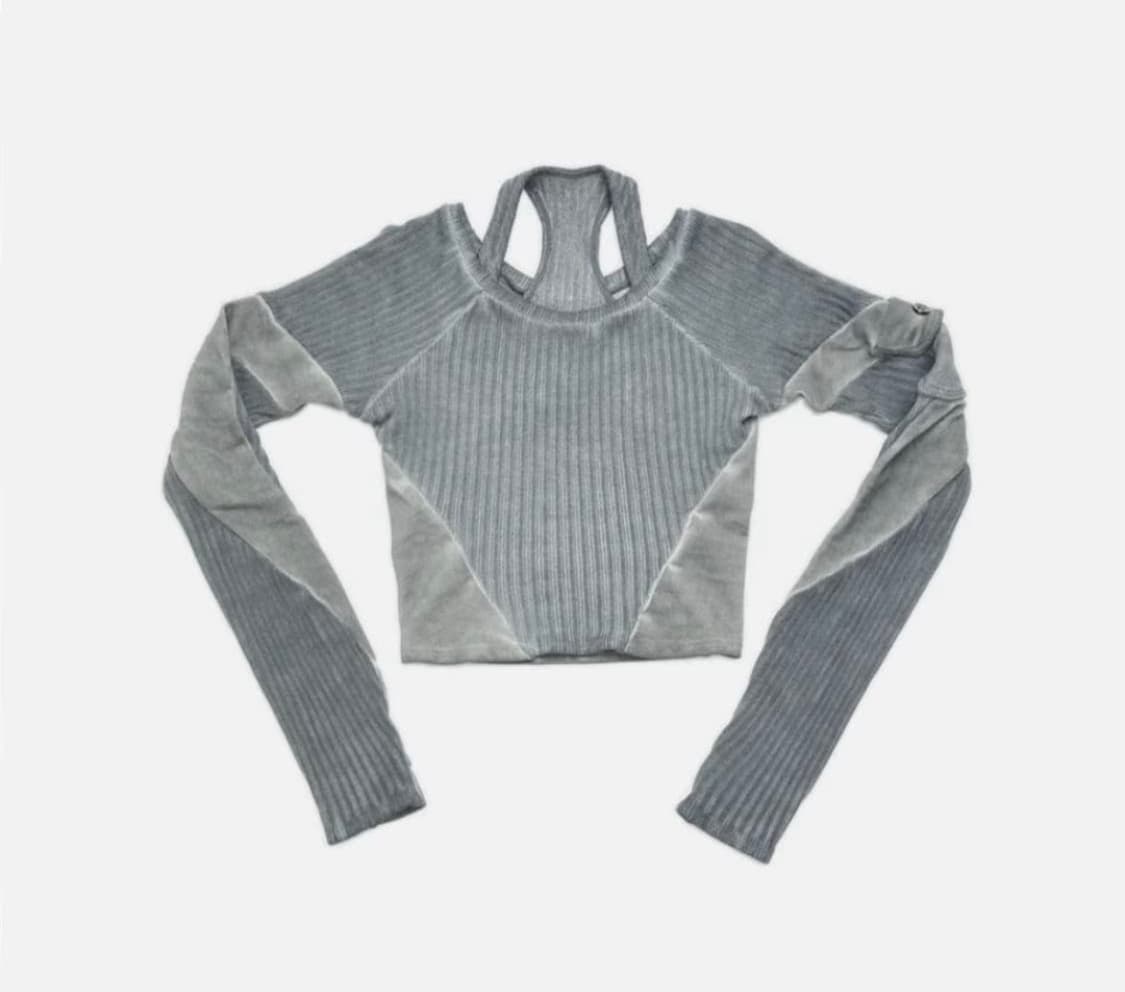 (구해요) 에이시네틱스 레이어드 탑 차콜 상품이미지1