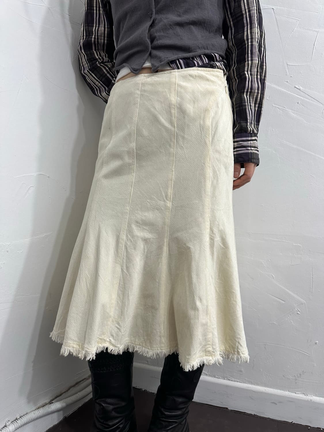 corduroy skirt 상품이미지1