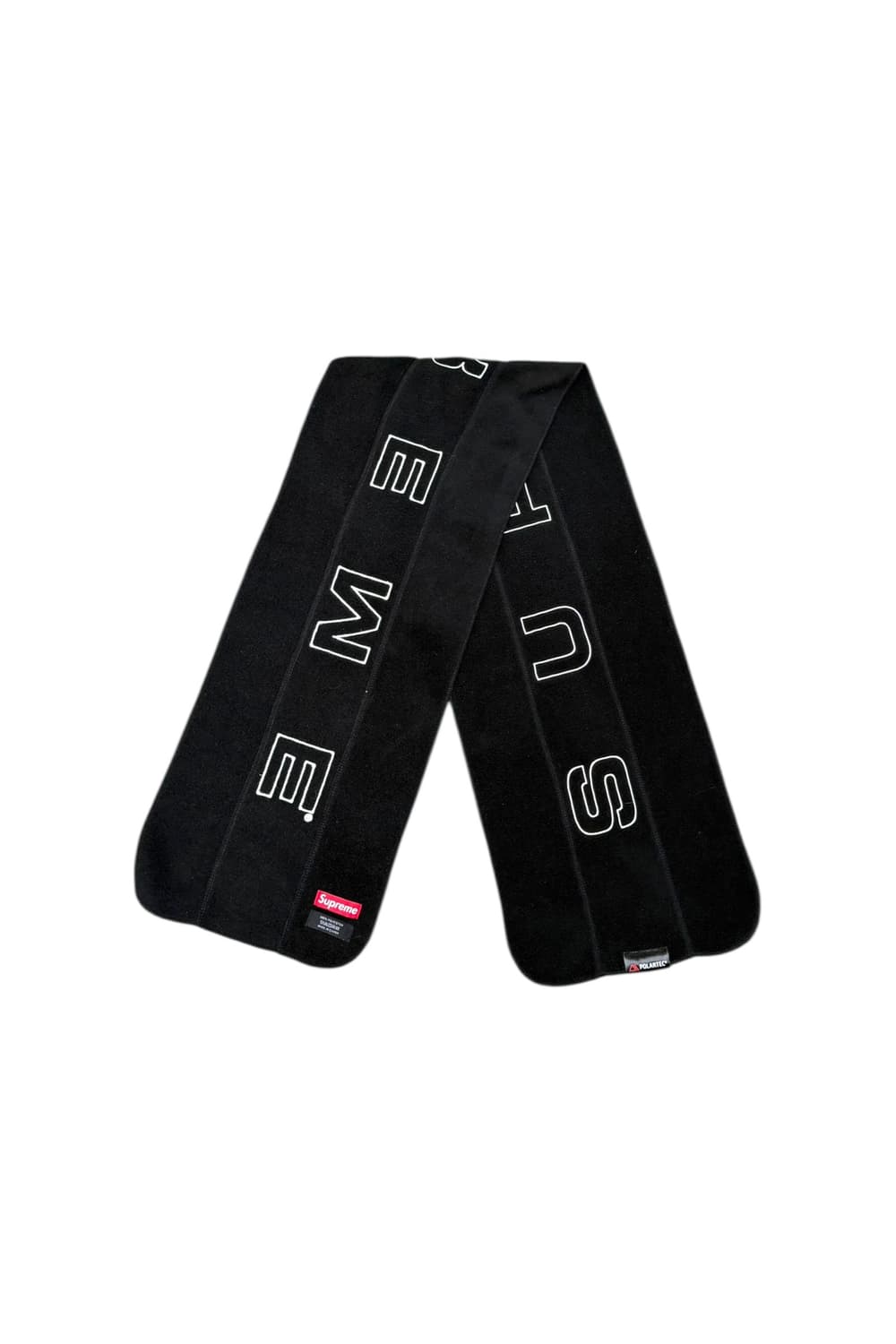 슈프림 18FW 폴라텍 머플러 블랙 상품이미지1