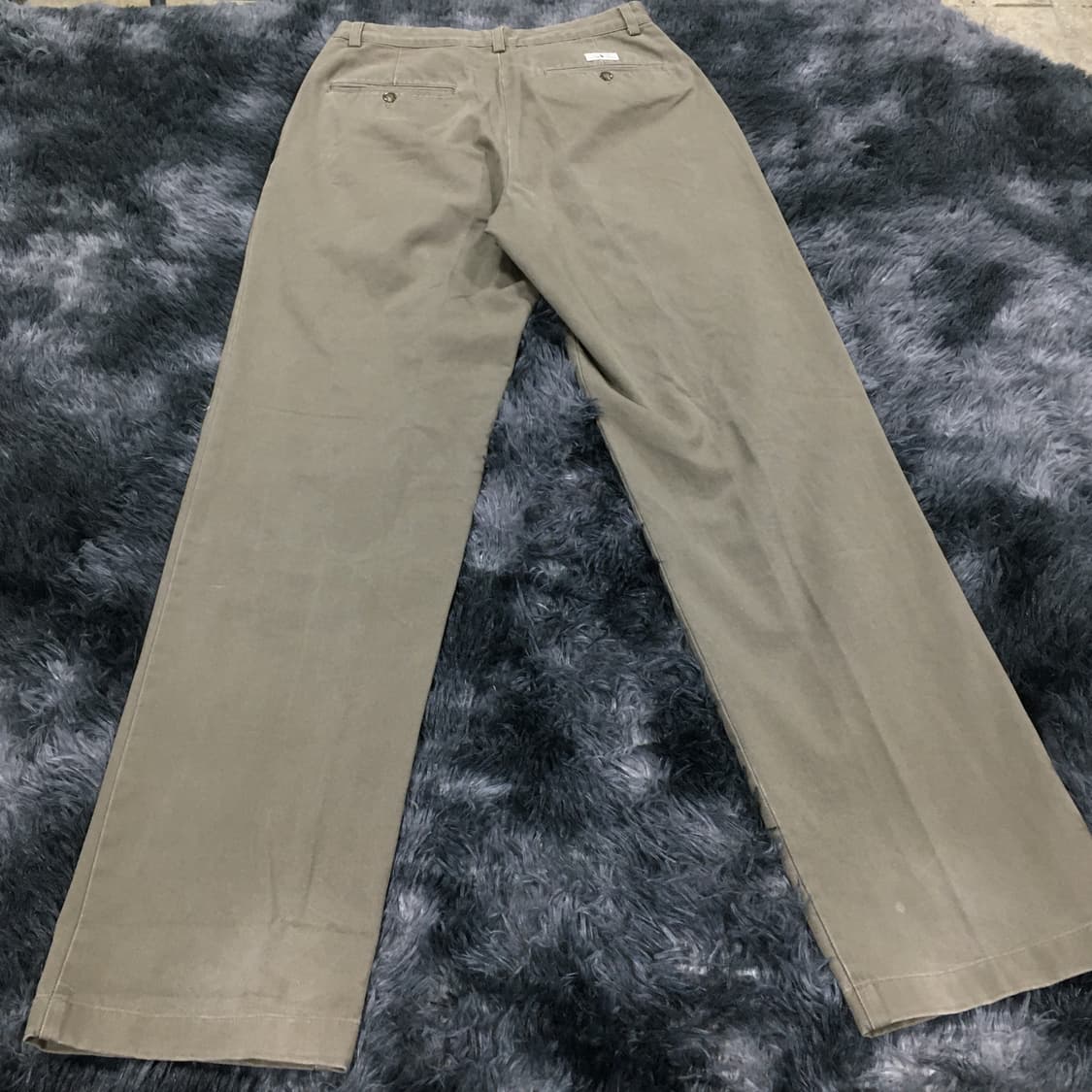 투티/0146 폴로 치노 브라운 핀턱 면바지 상품이미지2