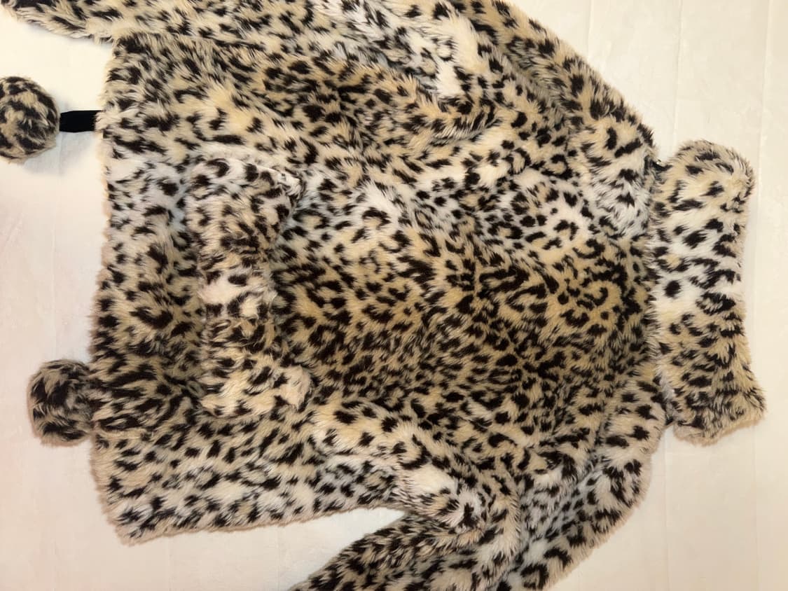 리즈리사 트라라라 트라라 갸루 호피 레오파드 히메 퍼코트 자켓 빈티지 상품이미지3