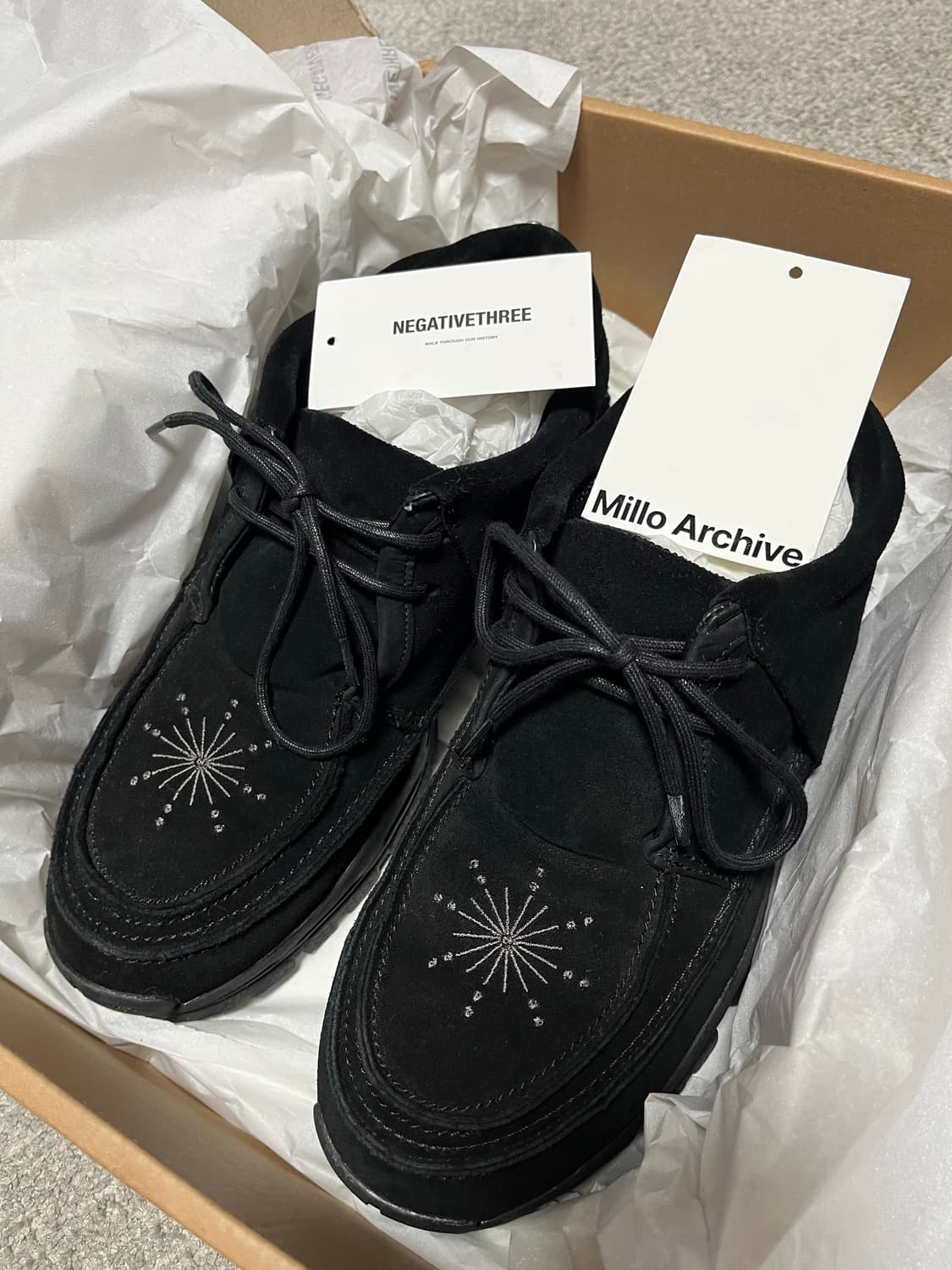 네거티브쓰리X밀로아카이브 CRESCENDO DESERT BOOTS 상품이미지2