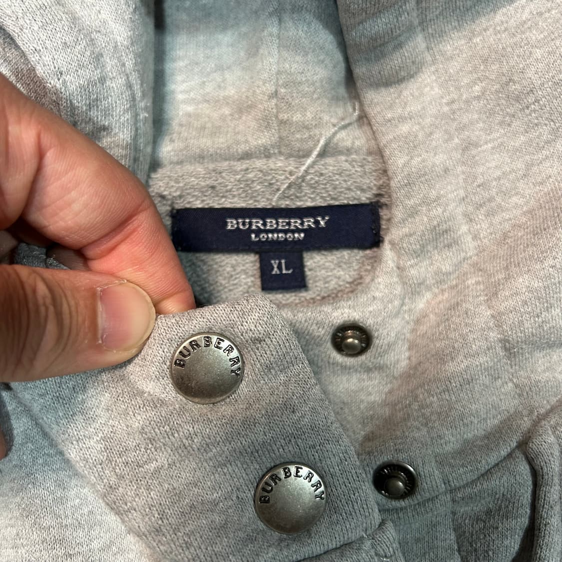 [L] 버버리 토글 후드집업 상품이미지6