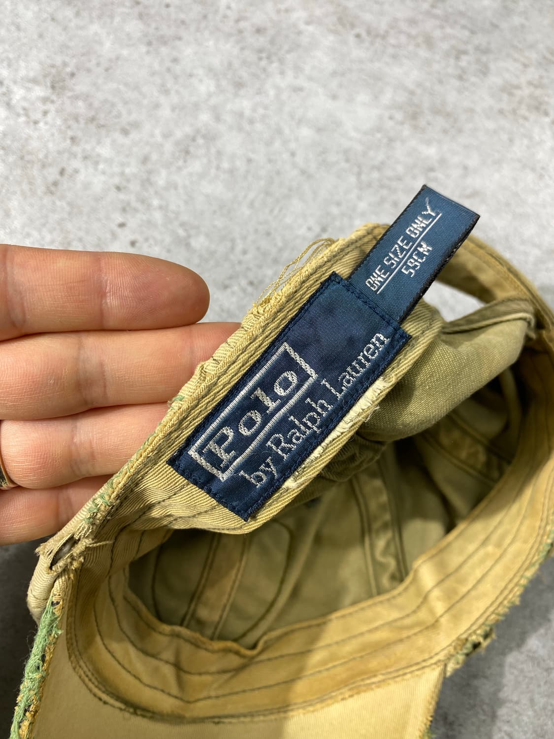 [OS] 폴로 랄프로렌 디스트레스드 인디언 볼캡 상품이미지10