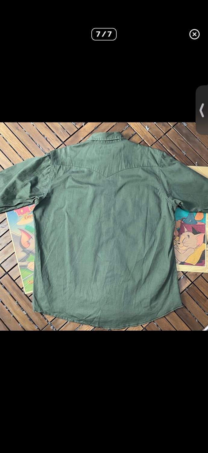 랭글러 웨스턴 셔츠 2xl 상품이미지7