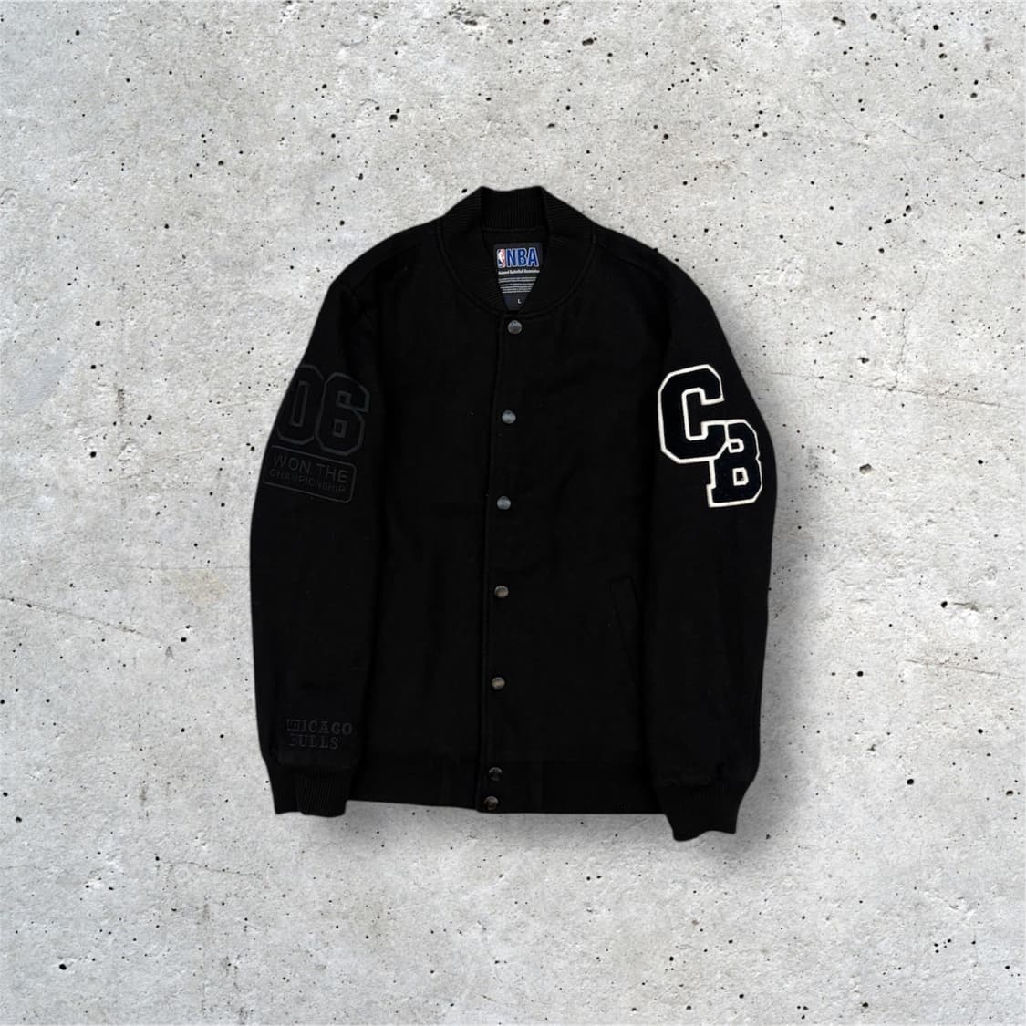 NBA 시카고 불스 챔피언쉽 바시티 자켓 상품이미지1