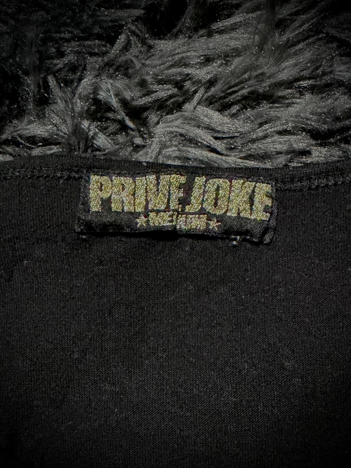 Prive Joke 스컬 그래픽 큐빅 백 윙 프린팅 블랙 반팔티 상품이미지9