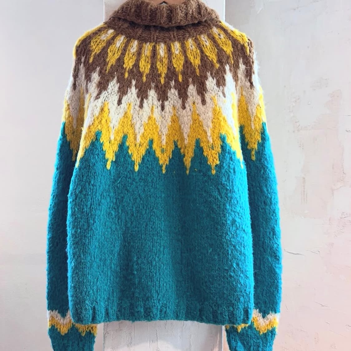 앤더슨 벨 리버튼 핸드메이드 노르딕 가디건 상품이미지3