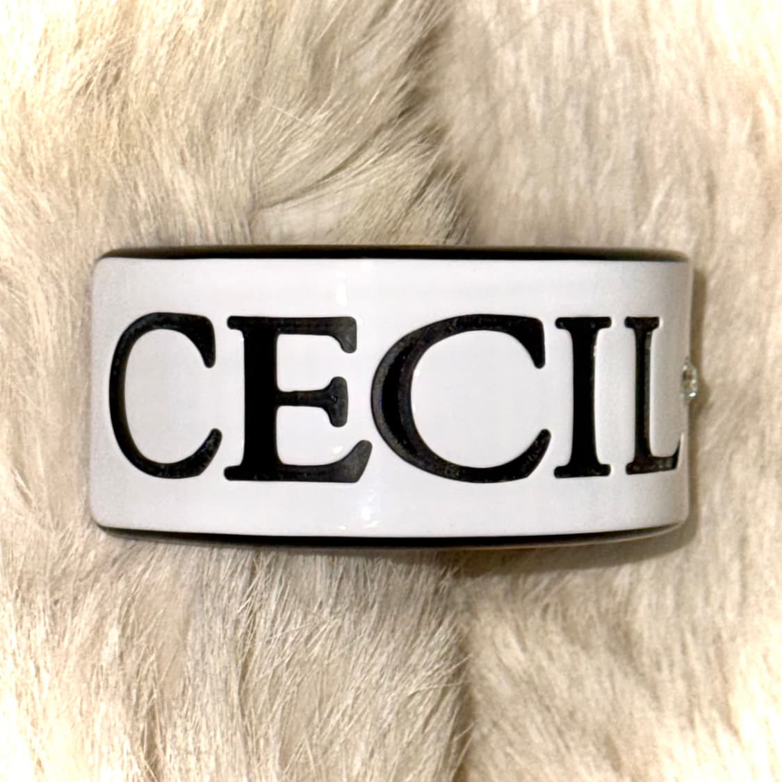 Ceceil McBee 세실 맥비 로고 갸루 뱅글 팔찌 상품이미지1