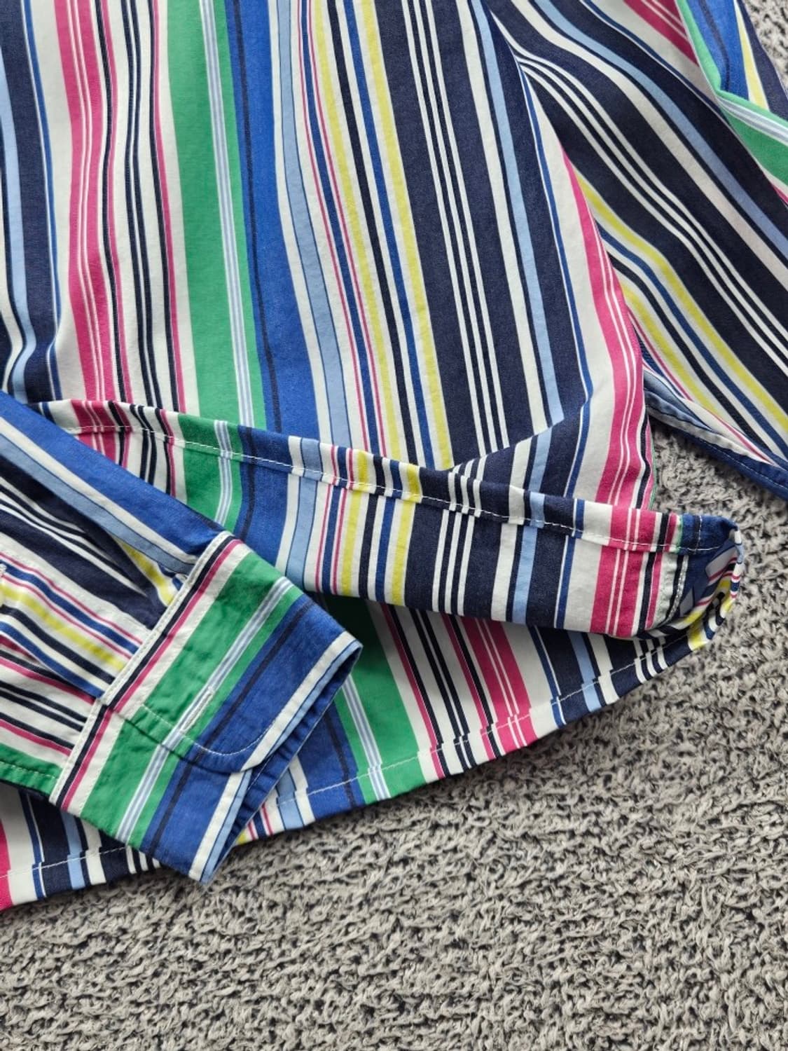 폴로랄프로렌 크롭 커스텀 멀티 스트라이프 셔츠 ( XL ) / 11666 상품이미지10