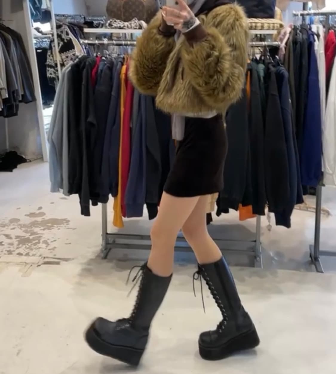 데모니아 통굽 롱부츠 상품이미지3