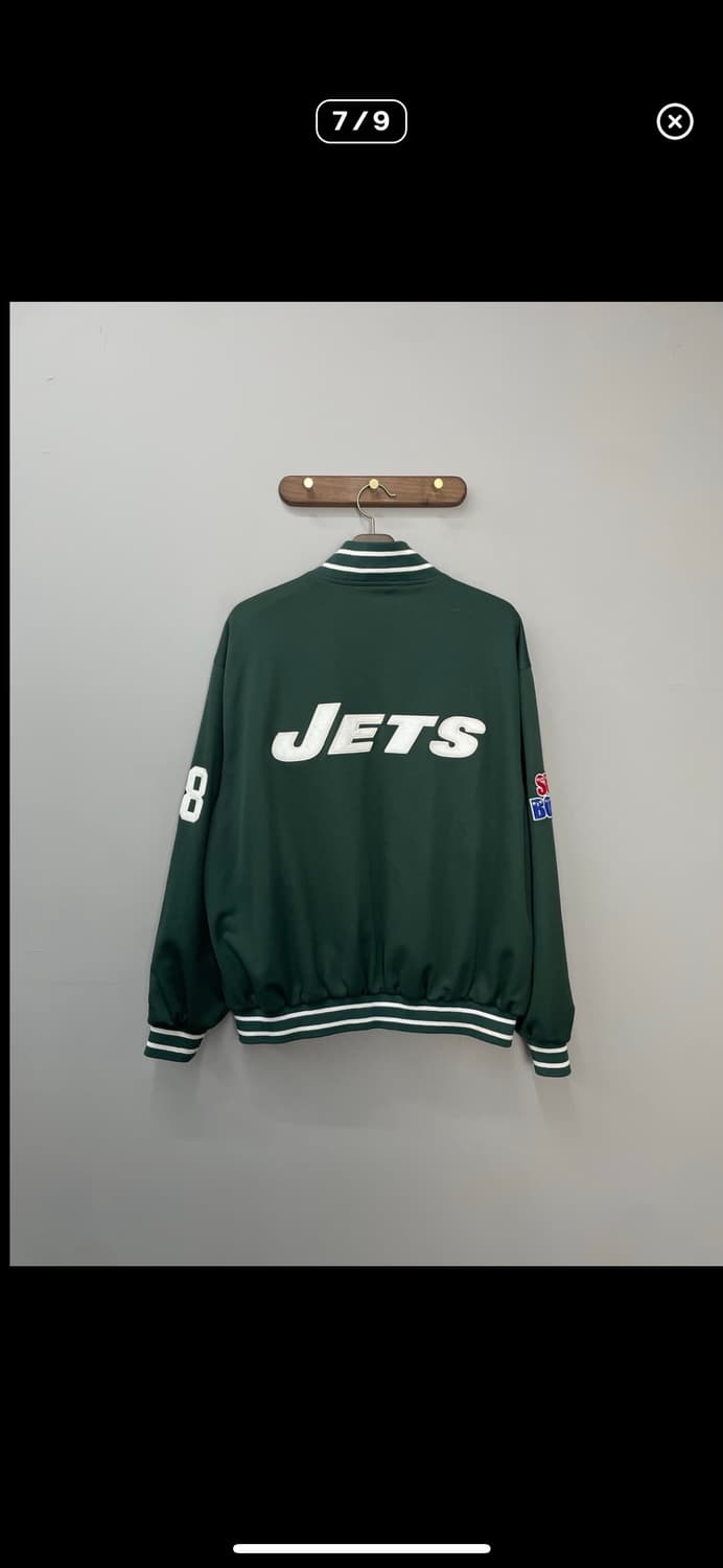 NFL 제츠 그린 바시티 재킷 A2310 상품이미지6