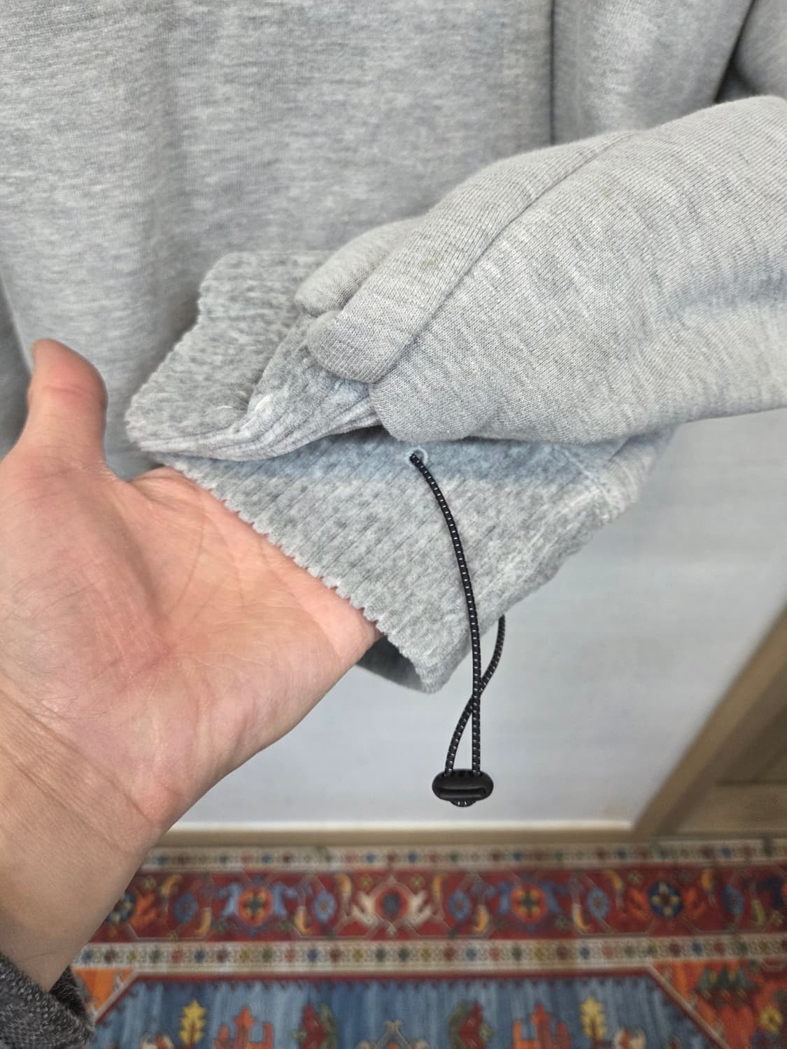 1993 스튜디오 안감플리스 코듀로이 하프집업 m 상품이미지4