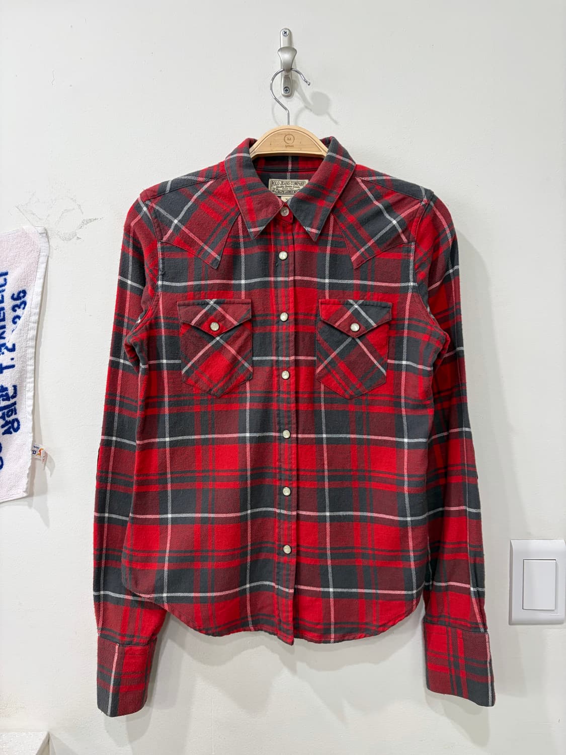 341. 폴로 진스 체크셔츠 상품이미지1