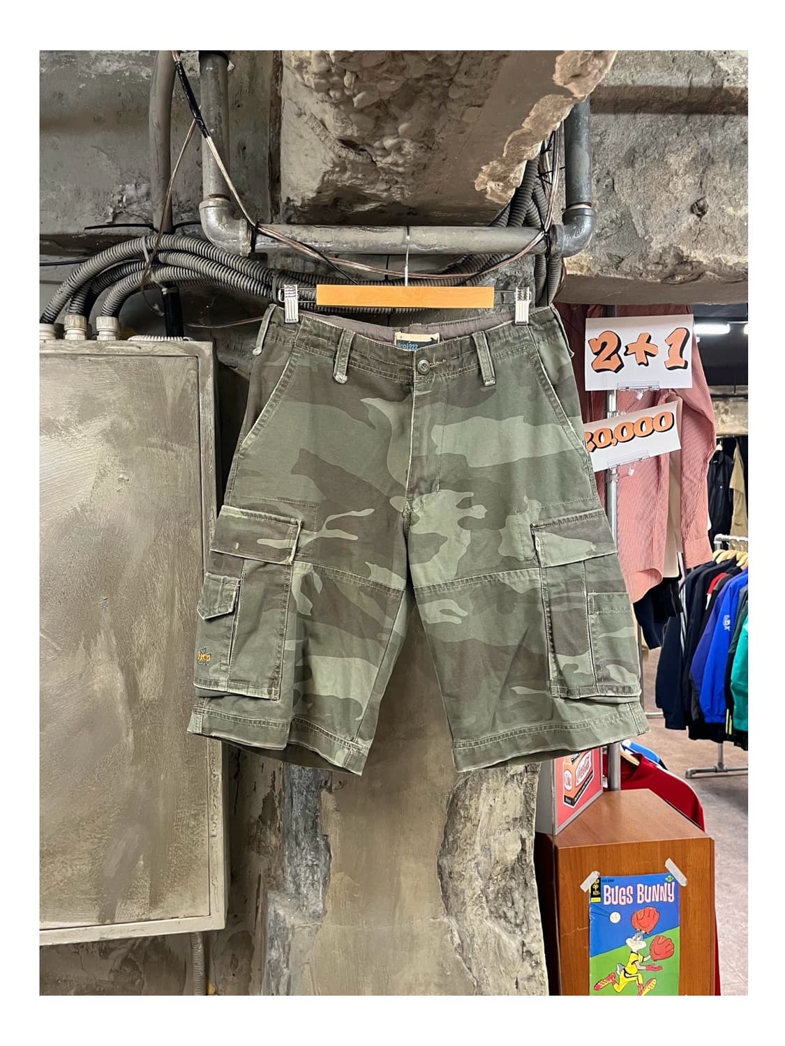 빈티지 Hco 1922 카모 카고 하프 팬츠 #csz3383 상품이미지1
