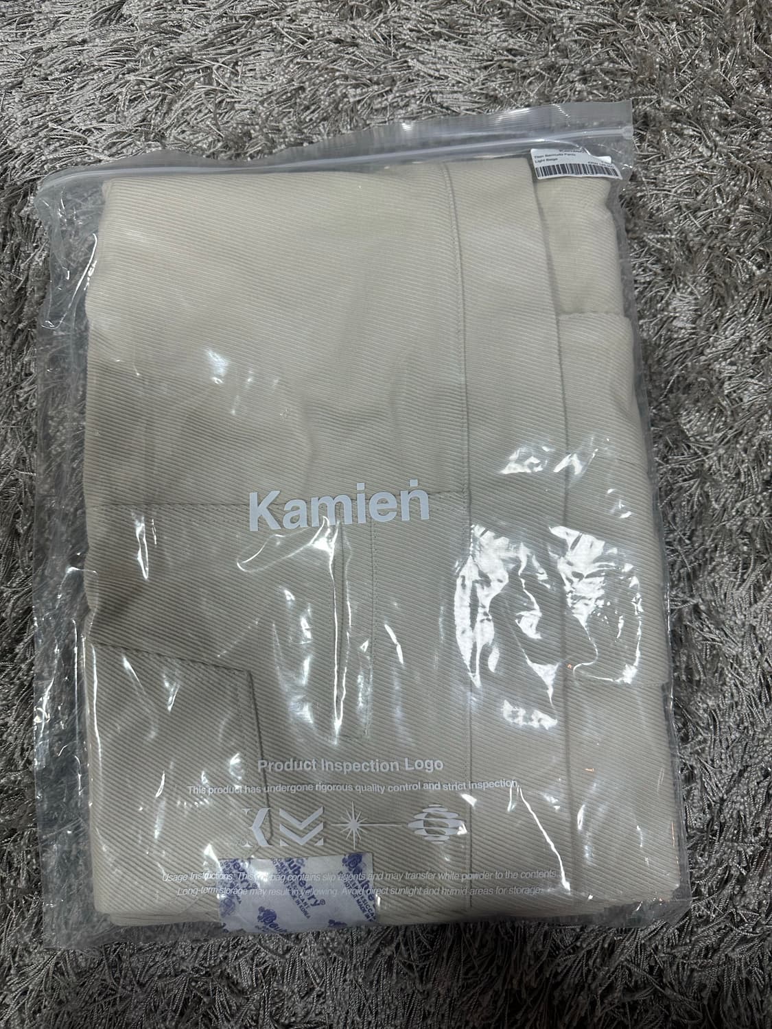 [3] 카미엔 버뮤다 팬츠 라이트 베이지 상품이미지4