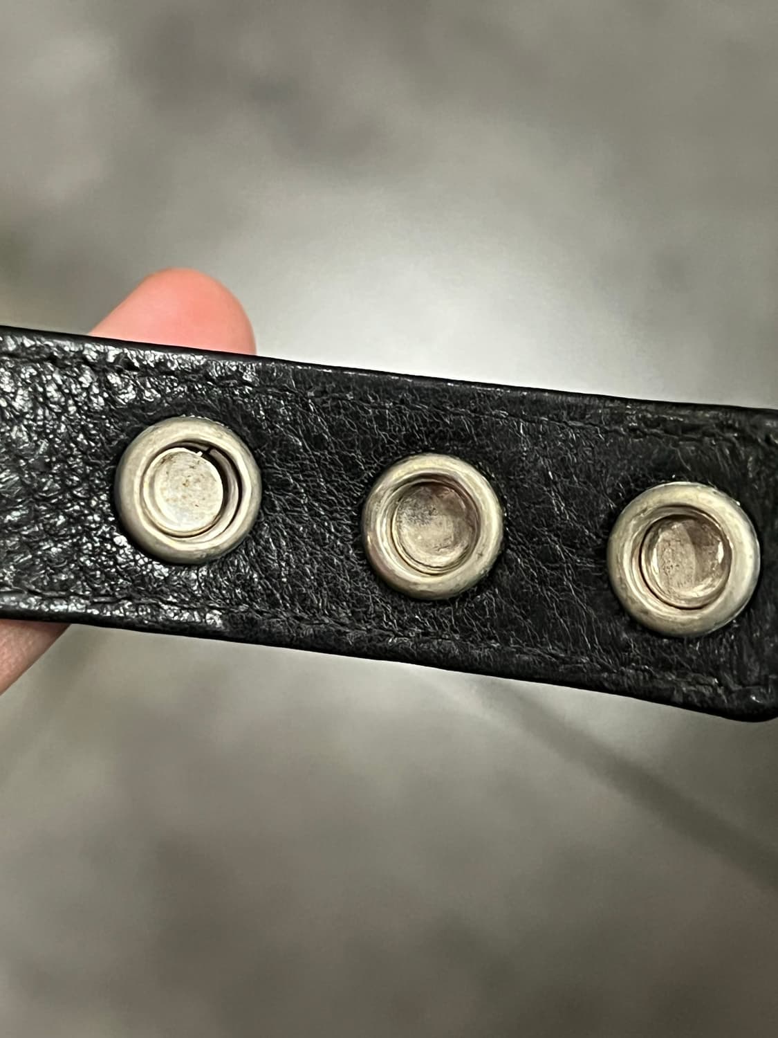 크롬하츠 플레어 레더 팔찌 상품이미지4