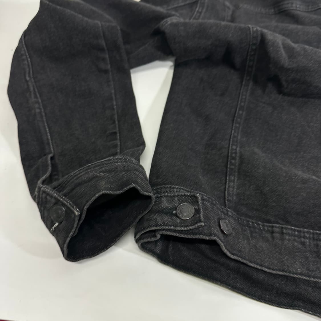 XL 자라 흑청 데님자켓 상품이미지6
