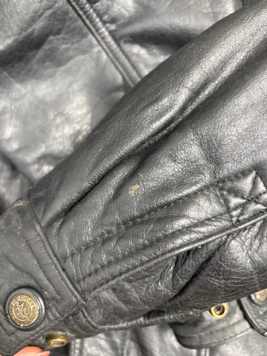 엘리트 90s 가죽 점퍼 상품이미지10