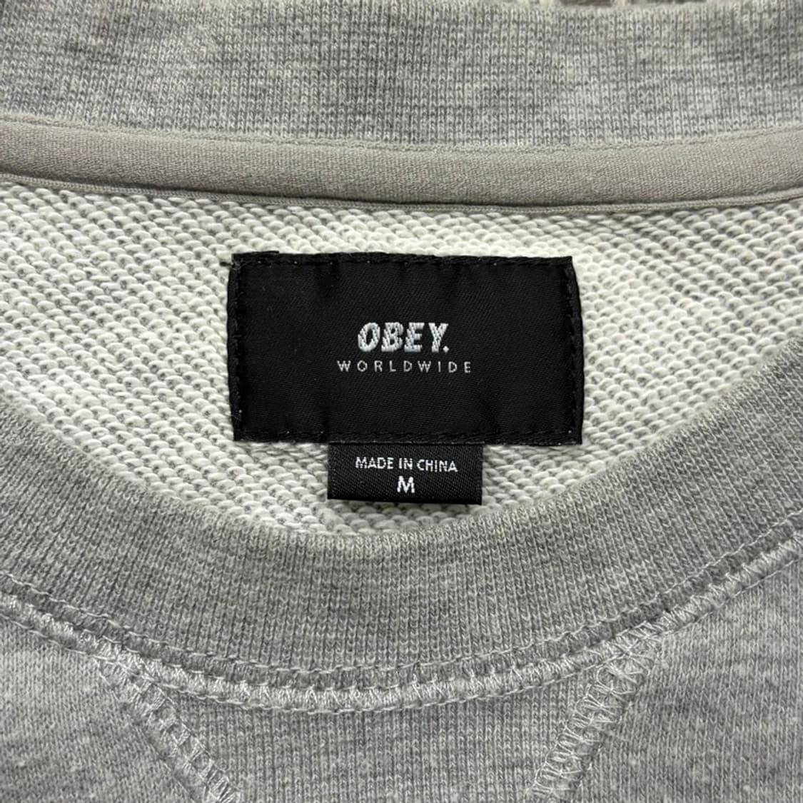 오베이 베이직 로고 맨투맨 v2234 상품이미지6