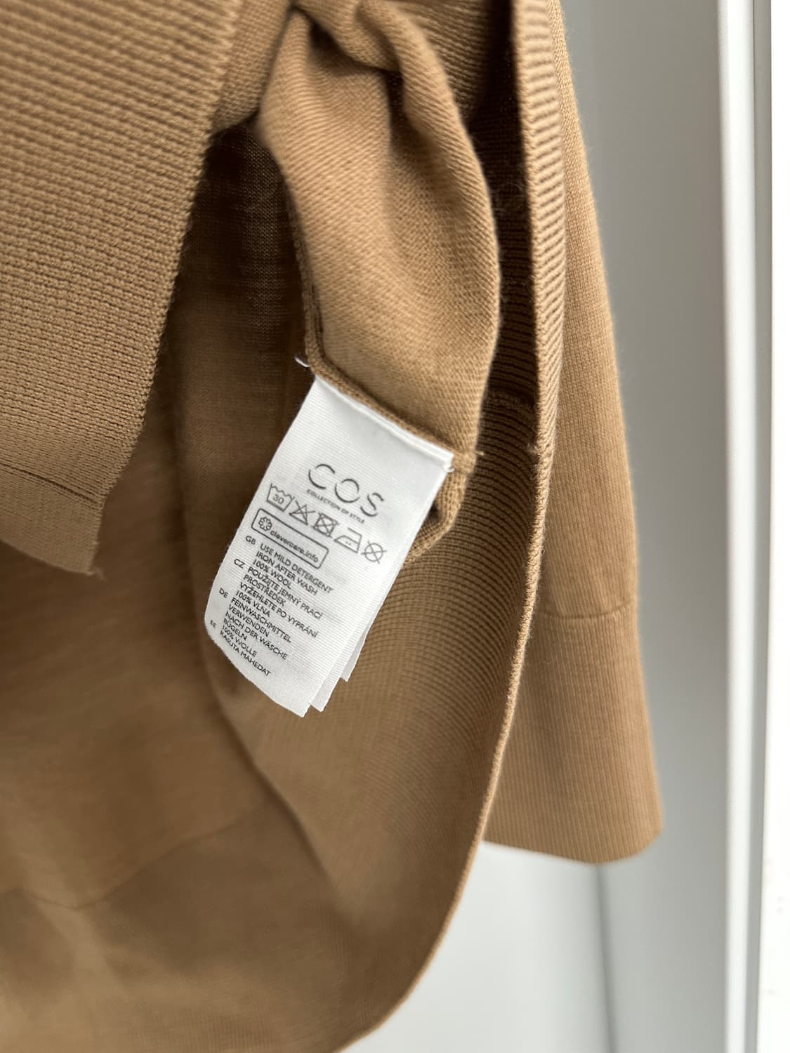 [COS 코스] 여성 언발란스 가디건 상품이미지9