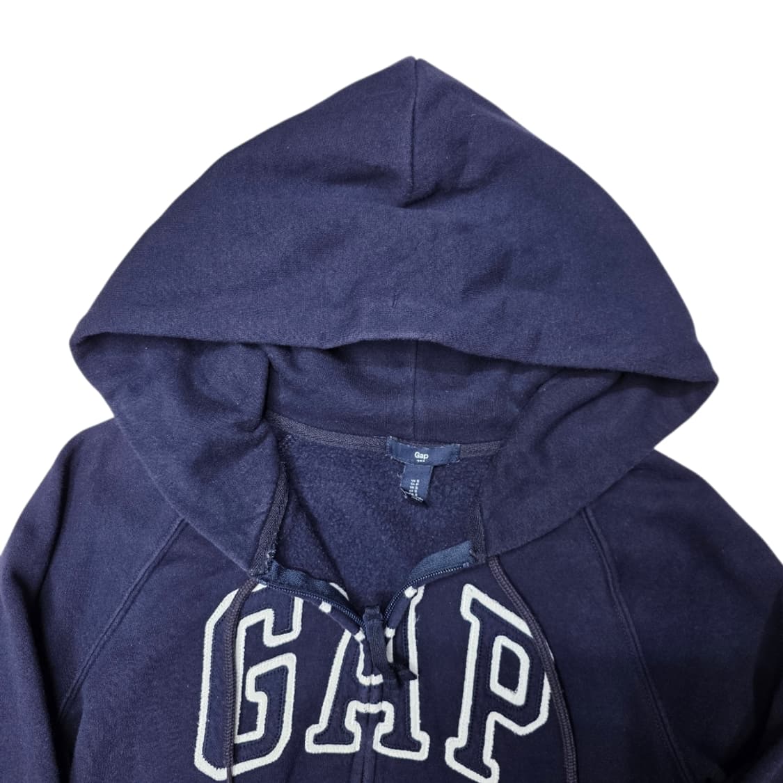[프립]S/GAP 로고 후드 집업 네이비 상품이미지5