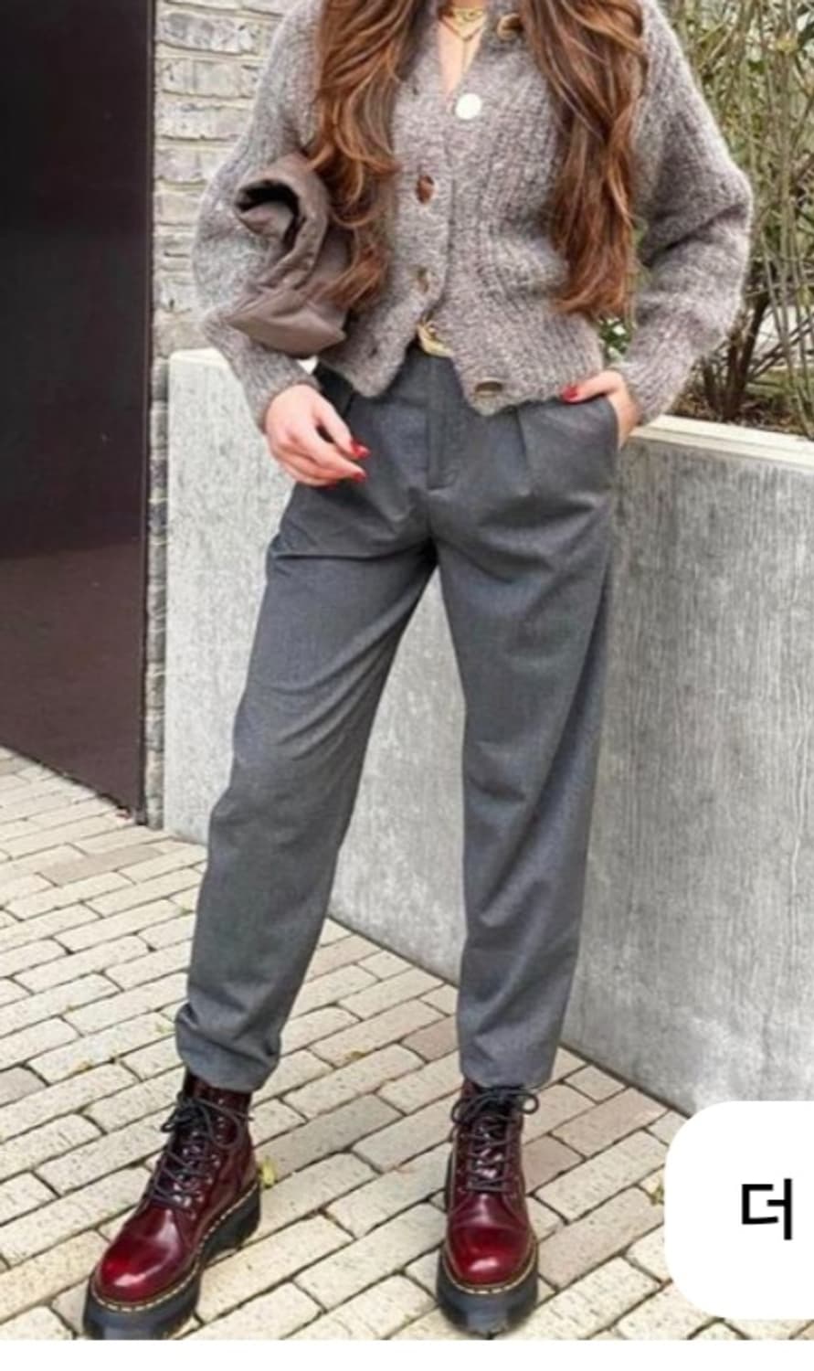 닥터마틴 1460 체리레드 사이즈 UK3 EU36 약235mm

사진처럼 상품이미지2