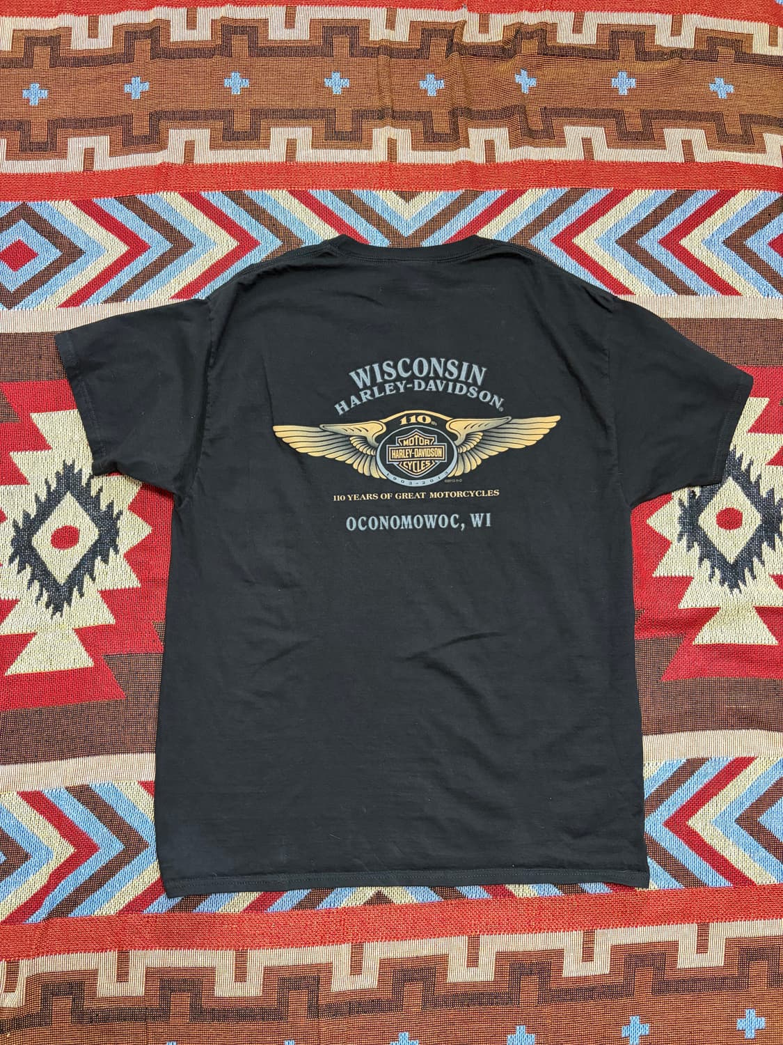 2013 Harley davidson 할리 데이비슨 110주년 기념티셔츠 상품이미지6