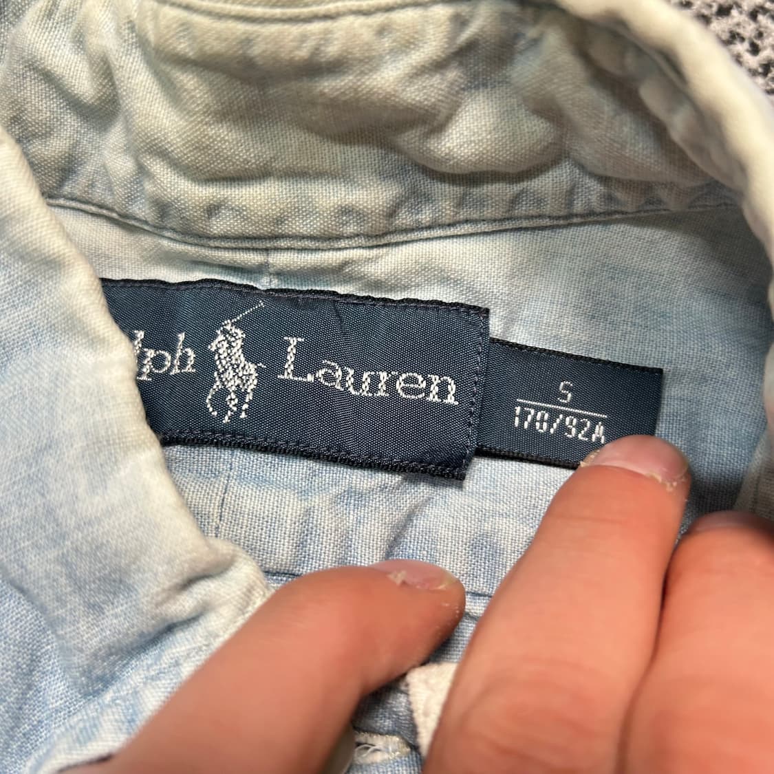 폴로 랄프로렌 데님 셔츠 상품이미지5