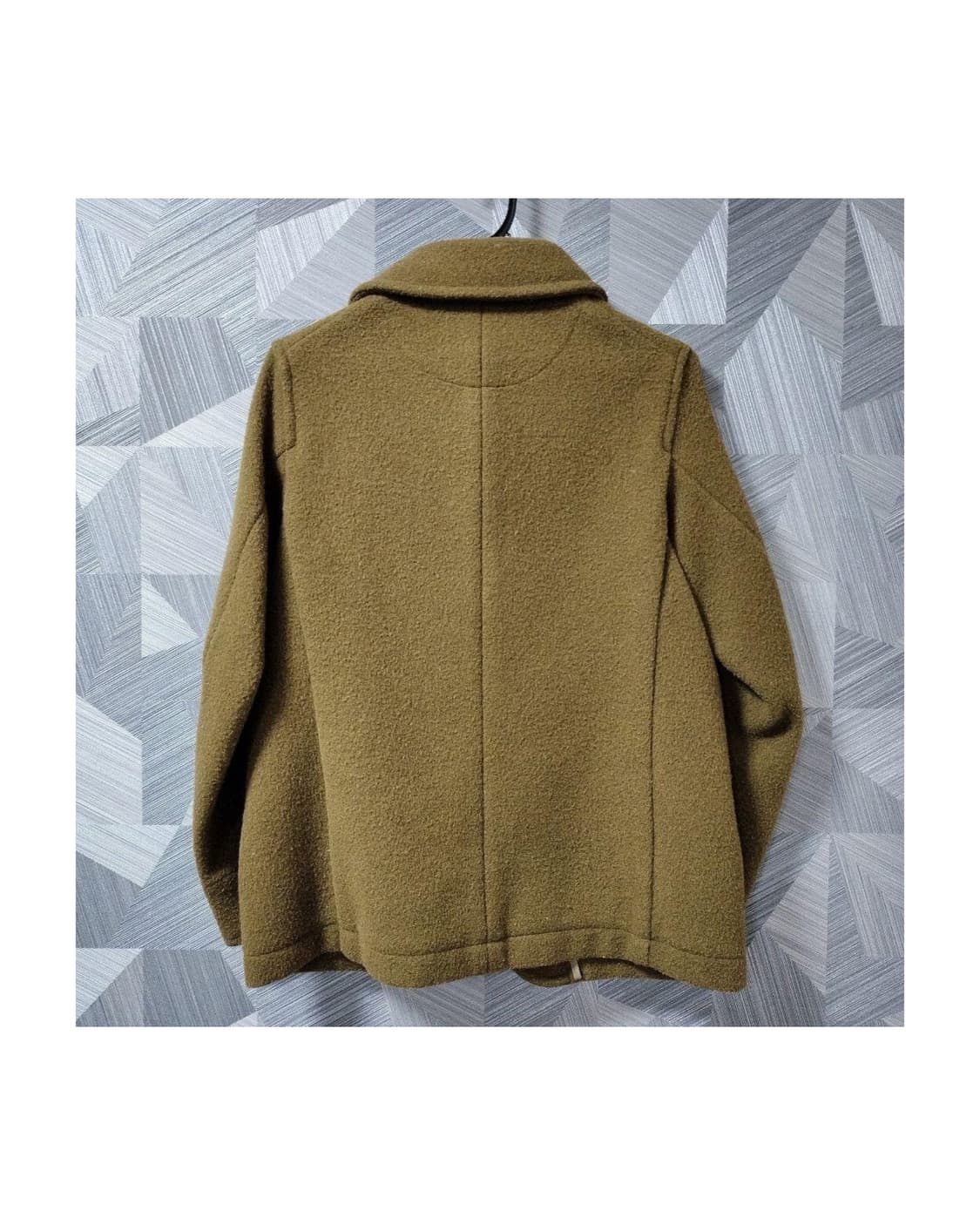 단톤 숄카라 울 자켓 코트 36  상품이미지2