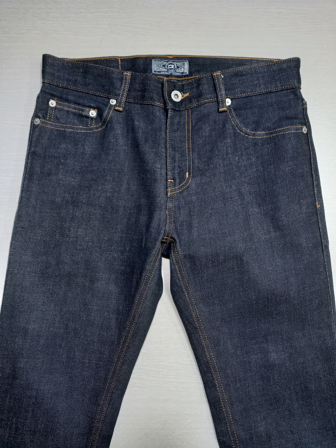 30 새상품 MODIFIED 스판 슬림일자진 블랙 30-214 상품이미지3