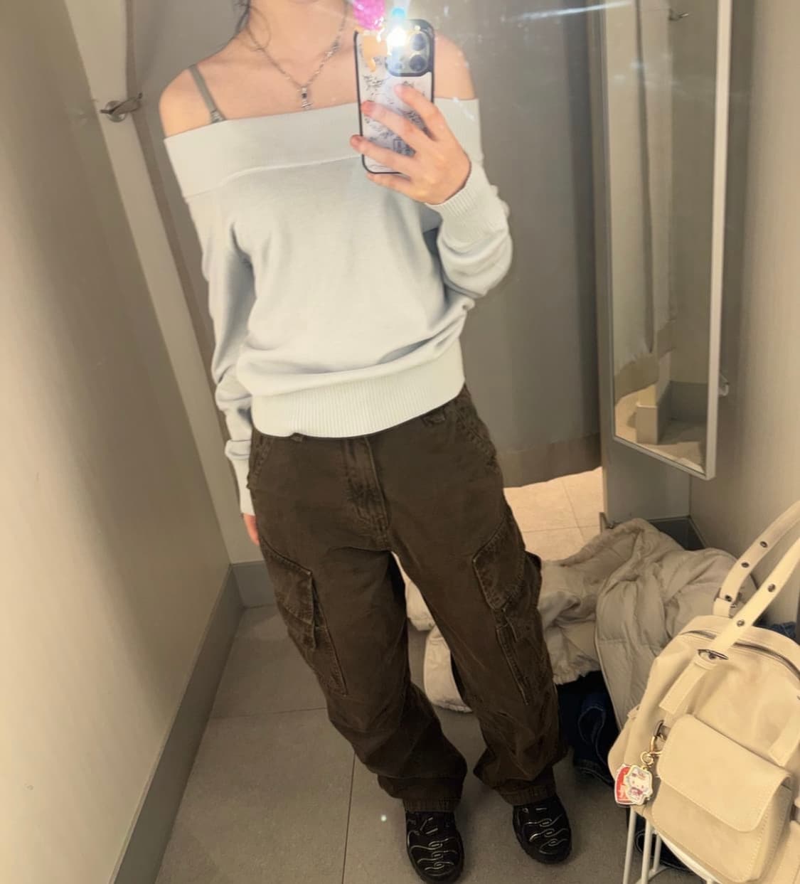 브랜디멜빌 오프숄더 니트 상품이미지1