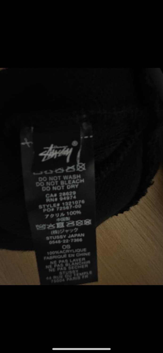 스투시 디보스드 비니  상품이미지3