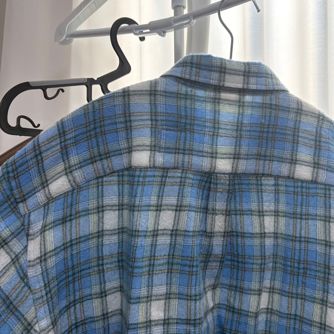 AURALEE 에어리 울 체크 셔츠 (4) 상품이미지4