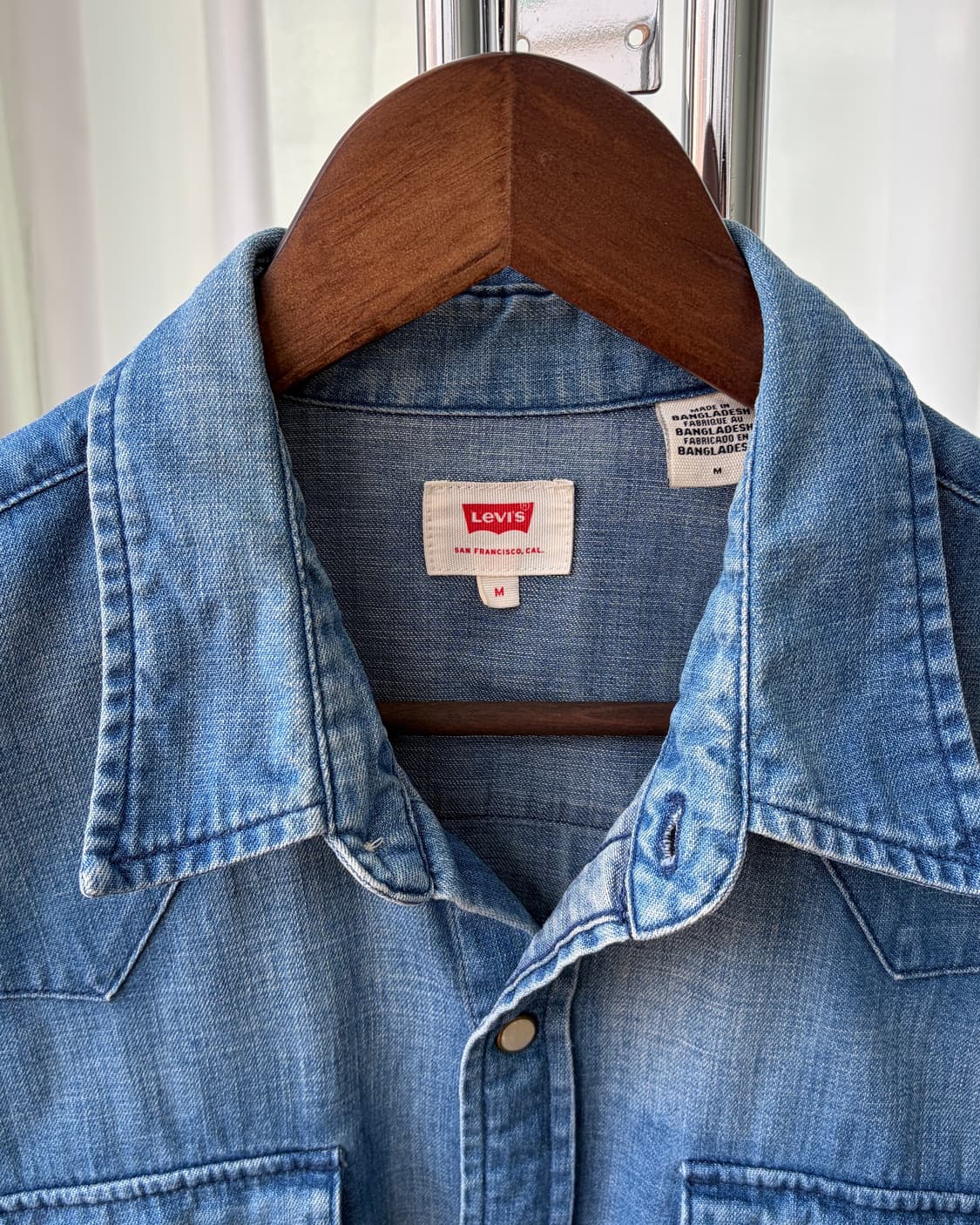 [M]리바이스 Levi's 클래식 웨스턴 데님 셔츠 상품이미지8