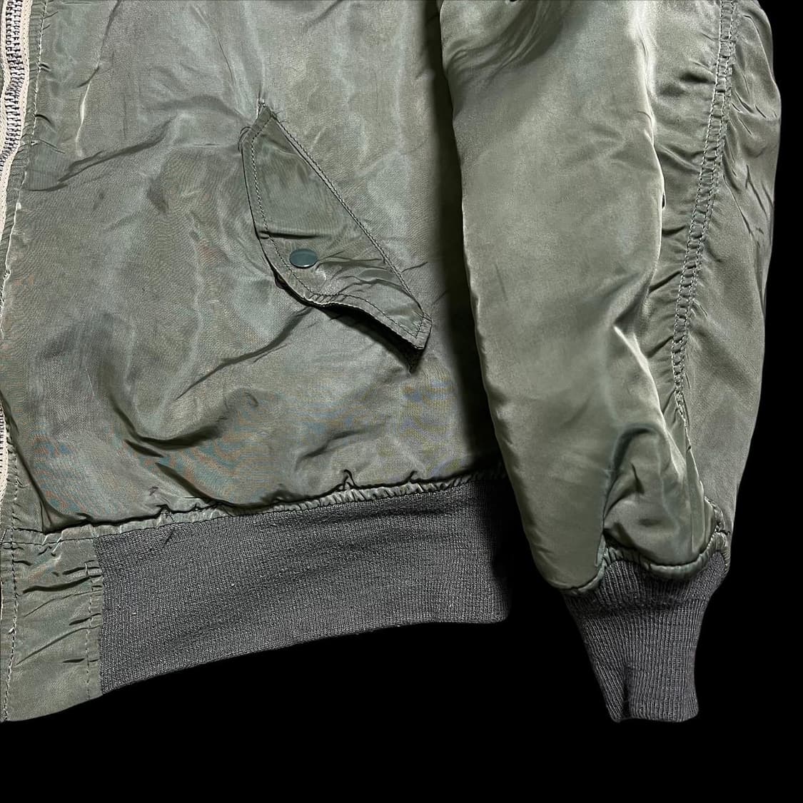 빈티지 알파 인더스트리 MA-1 플라이트 자켓 상품이미지4